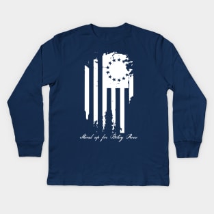 Betsy Ross Kids Long Sleeve T-Shirt